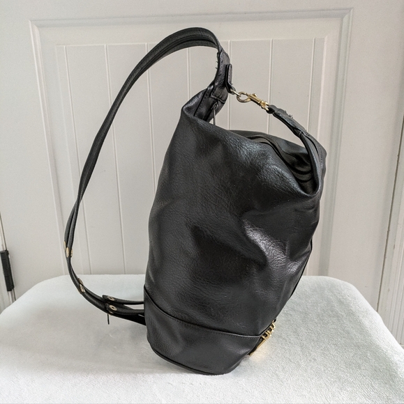 Okinawa Prefecture Moschino Bag Backpack Vintage Moschino Black